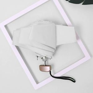 Parapluie pliable promotionnel 2025 à cinq sections avec logo, idéal pour un usage quotidien personnalisé, cadeau pour femmes/professeurs/étudiants/hommes - Product Image 2