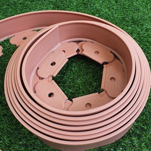 Bordures de jardin en plastique de haute qualité, 2-10M, 30 chevilles de sécurité solides, bordure murale moderne - Product Image 6