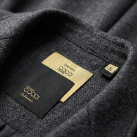 Étiquettes de vêtements tissées personnalisées en satin, prix de gros usine, pour vêtements de marque