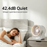 Nouveau ventilateur de bureau portable, rechargeable, mini, pliable, silencieux, pour voiture et utilisation en extérieur