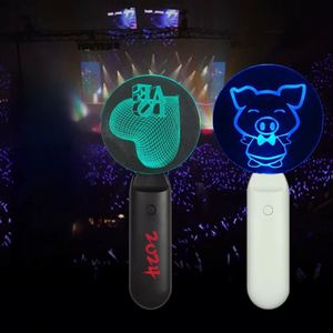 15 Barras de Luz Acrílicas de Colores, Accesorios de Ambiente para Fans, Soporte Personalizado Japón Corea del Sur para Exhibiciones de Letreros de Fiesta - Product Image 4