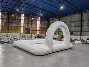 Arena Gonfiabile in PVC 13x13ft per Auto Bumper, Pista da Corsa Esterna per Parco Avventura Bambini, Noleggio Commerciale - Product Image 4
