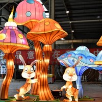 Festliche Chinesische Traditionelle Tier-Laternen für Außenbeleuchtung, Laterneninstallationen zum Fabrikpreis, Chinesische Laternen