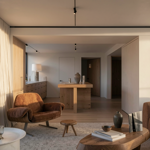 Diseño de Villa Zen Personalizado, Madera Sólida, Piedra Natural, Estilo Wabi Sabi, Patio, Paisajismo, <span class=keywords><strong>Arquitectura</strong></span> Residencial - Product Image 2