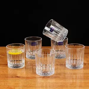 270ml Crystal Glass Wine Whisky Glasses Set White Wine Glasses Column Glasses Sublimation Glass Beer Mug Sublimation
