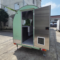 Remorque de vente ambulante pour glaces, café, gâteaux, pâtisseries, desserts, limonades et barbecues à vendre