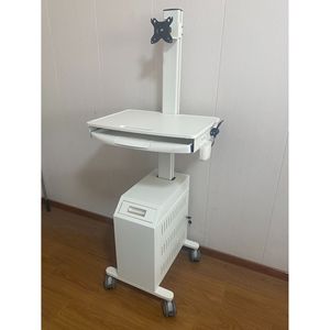 Carro de Hospitalización Móvil con Ruedas, Altura Ajustable, Elevación Neumática, Estación de Trabajo Médica 1030x700x300, Plástico - Product Image 3