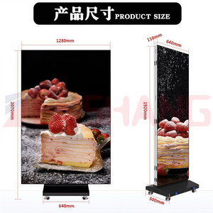 <span class=keywords><strong>Tri</strong></span> gấp nhôm Windproof <span class=keywords><strong>Board</strong></span> bảng quảng cáo khung dẫn áp phích hiển thị giá phun nước dọc sàn đứng - Product Image 5
