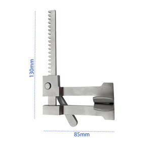 QSWTITAN animales pequeños Rib Retractor Pet <span class=keywords><strong>Bone</strong></span> <span class=keywords><strong>Distractor</strong></span> Acero inoxidable Pet Cirugía Instrumentos Autoclavable - Product Image 1