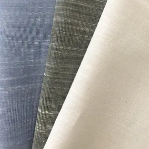 Tecido de tecido de alta qualidade, 100 algodão, dyed, camisa oxford, pano