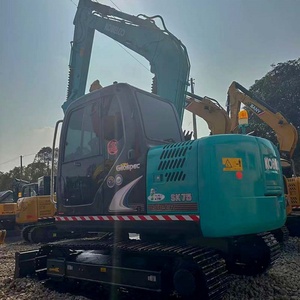 รถขุดขนาดเล็ก Kobelco SK 75 มือสอง สภาพใช้งานได้จริง เครื่องยนต์ไฮดรอลิก น้ำหนักใช้งาน 7 ตัน - Product Image 2