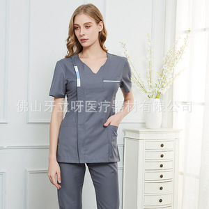 Uniformes dentaires, blouses blanches, uniformes de médecin, uniformes d'infirmière, ensembles à manches longues et courtes pour l'hiver et l'été, dentaire - Product Image 3