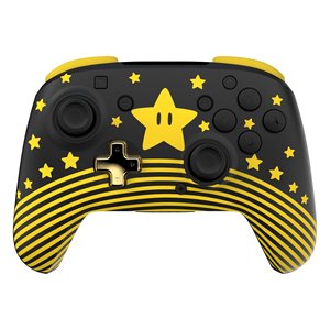 จอยสติ๊กเรืองแสงสีดำเหลือง REMATCH สำหรับ Super Mario Star Gamepad ไร้สาย/BT แบบมีสาย สำหรับ IOS Android PC TBC 8101 75 - Product Image 1
