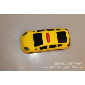 Pu Foam Taxi <b>Car</b> Stress Relief Toy Cartoon Plastic Durable <b>Table</b> Decoration Accessory - Product Image 5