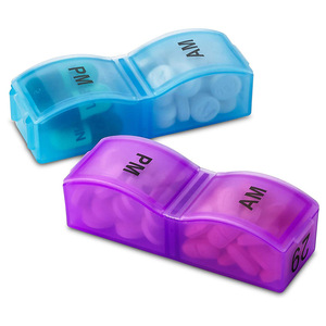 Pastillero Mensual, Organizador de Medicamentos para 2 Tomas Diarias, Mañana y Tarde, para Guardar Vitaminas, Organizador de Pastillas para 31 Días, Dos Tomas Diarias, Arcoíris - Product Image 4