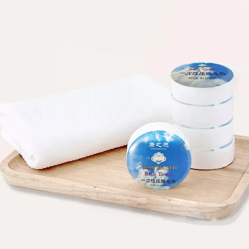 Wholesale Custom Logo Tablet Magic Biodegradable Disposable Compressed Face Bath Towel