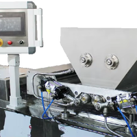 Machine de moulage automatique de chocolat fin bicolore - Nouvelle machine à haute productivité pour le traitement des noix et l'utilisation en boulangerie