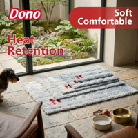 Tapis pour animaux de compagnie DONO, article indispensable pour l'hiver, tapis en polaire à bulles épaissi, tapis antidérapant pour chien, pour chiens et chats de petite/moyenne taille