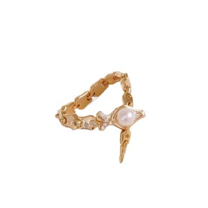 10715 Accesorios de Perlas DIY, Anillo de Plata S925, Conjunto de Joyería de Plata con Perlas Múltiples, Cuentas de 5-6mm, Soporte Vacío para Pulseras y Brazaletes - Product Image 5
