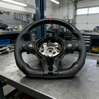 Volant en fibre de carbone personnalisé, directement de l'usine, pour BMW G20 G38 F10 F30 F50 F31 F35 E90 E92 E45 F30 E46 X5, style personnalisé