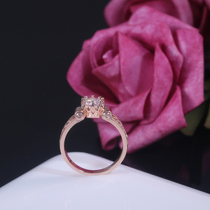 Anello Tono Rosa per Donne, Gioielli di Moda Creativi e Scintillanti, Vendita all'Ingrosso - Product Image 3
