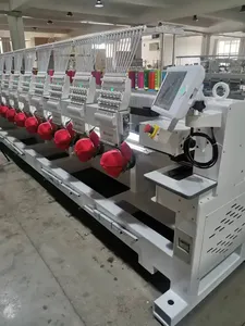MYSEW <span class=keywords><strong>MFGS</strong></span> 1510 15 aiguilles 10 tête automatique chapeau t-shirt machine à broder industrielle informatisée à vendre - Product Image 6