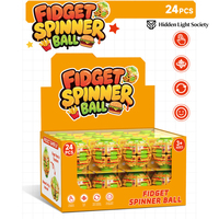 30 styles de fidget spinner colorés imprimés en 3D, balles anti-stress à presser, jouets portables, jouets promotionnels, jouets à presser pour enfants