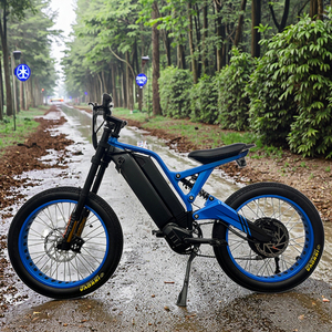 <span class=keywords><strong>Bicicleta</strong></span> <span class=keywords><strong>Eléctrica</strong></span> Todoterreno Lantu OEM de Alto Rendimiento y Llantas Anchas de 1200W para Aventura, Venta al Por Mayor de Fábrica - Product Image 2