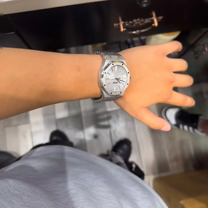 Montre de plongée automatique mécanique unisexe de haute qualité, verre saphir, résistance à l'eau 50 bars, lunette angulaire, incrustations de diamants - Product Image 6