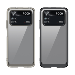 Colorful Transparent Phone Case clear Hard Acrylic and Soft TPU Mobile Case for Mi <strong>POCO</strong> <strong>M4</strong> <strong>Pro</strong> <strong>4G</strong> - Product Image 4