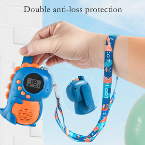 Talkies-walkies interactifs parent-enfant Jouet talkies-walkies dinosaures longue distance intérieur/extérieur avec écran LED pour enfants - Product Image 5