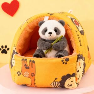 Cama Suave de Algodón <span class=keywords><strong>para</strong></span> Mascotas, Mini Nido <span class=keywords><strong>para</strong></span> Ratas, Hámsteres, Chinchillas, Ardillas, <span class=keywords><strong>Cobayas</strong></span>, con Diseño Estampado, <span class=keywords><strong>para</strong></span> Uso en Interiores en Todas las Estaciones - Product Image 4