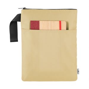Wholesale 230D Recycled Twill & Pu Backing W 150D Polyester Lining 3Mm Pe Foam Padding <b>Book</b> Tablet Sleeve Bag Anywhere - Product Image 3