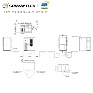 215KWH Industrial Commercial Energy Storage System Lifepo4 <b>Battery</b> Cabinet CE Certified For Europe Latin America - Product Image 3