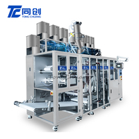 Machine d'emballage entièrement automatique Tongchuang pour perles de lessive en film hydrosoluble avec scellage électrique
