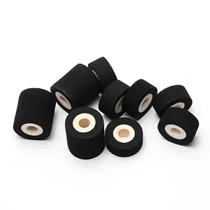 High Temperature Black Hot Solid Ink Roller 36*32 oil-resistant Hot Ink Roll For Expiry Date Coder Ink roller