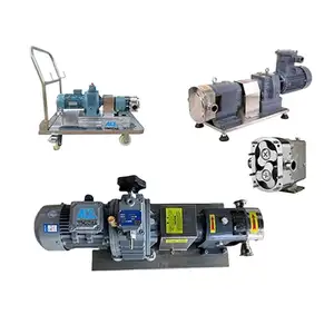 Multi 3Rp Lóbulo Rotativo Para Transferência De Queijo, Molho Chili, Geléia Real Bomba De Circulação De Óleo Quente De Alta Temperatura