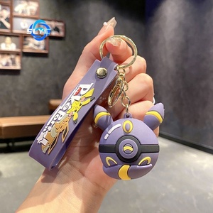 Nouveau porte-clés Poké Ball Sprigatito, porte-clés de voiture Pokemoned, pendentif pour sac à dos d'étudiant - Product Image 6