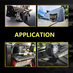 Giá đỡ đèn mui xe ô tô, giá đỡ đèn LED làm việc ngoài trời, kẹp gắn đèn LED cho SUV, giá đỡ đèn đa năng - Product Image 5