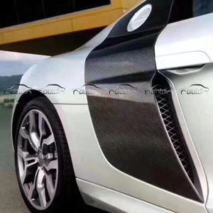 ชุดคาร์บอนไฟเบอร์ตัวถังด้านข้างกรอบประตูกันชนใบมีดสำหรับ Audi R8 <span class=keywords><strong>V8</strong></span> V10 2008-2014 - Product Image 2