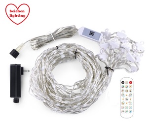 Nueva Cortina de Luces LED Programable por Aplicación, 2x2m, 400 LED, Píxel Único Inteligente RGB, Tuya, DIY, <span class=keywords><strong>para</strong></span> Fiestas y Bodas - Product Image 4