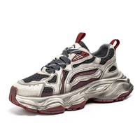 Nouvelles Chaussures Polyvalentes Homme Printemps-Automne 2026 – Baskets Décontractées à Semelle Épaisse Style Papa, Chaussures de Course en Maille pour Homme, Idéales pour l'Extérieur