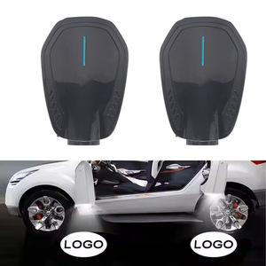 QIDEWIN Car Door <b>Light</b> Rechargeable Lithium Battery <b>Projector</b> Welcome <b>Light</b> For Retrofit Upgrade ABS Material - Product Image 5