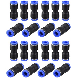 Raccords droits de tube de tuyau à connexion rapide 4 6 8 10 12 1/8 1/4 3/8 1/2 Raccords pneumatiques de pouces Camions camionnettes d'occasion - Product Image 1
