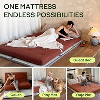 Matelas en mousse moderne respirant de 4 pouces avec noyau en mousse à mémoire de forme pour usage domestique, commercial et hospitalier - Vente en gros personnalisée