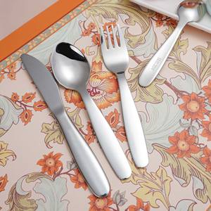 Wholesale Safe High Quality Stainless Steel 304 <strong>Children</strong> Kids <strong>Cutlery</strong> Set Knife Gold Spoon Fork Flatware High Mirror Giveaways - Product Image 1