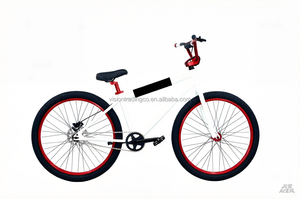 Vélo BMX Cruiser de bonne qualité 26/27,5/29 pouces pour la rue, disponible en différentes tailles - Product Image 6