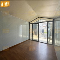 Vente en gros Maison conteneur Maisons préfabriquées de luxe Maison préfabriquée portable Kits cabane en rondins Maison à vendre à Guangzhou Usine