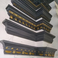 Moules d'injection en plastique ABS/PVC durables et économiques pour décorations murales extérieures, corniches en béton coulé (Modèle