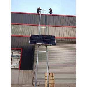 Grue élévatrice électrique automatique de 32 m pour la construction de plafonds et de toitures, capacité de levage de 500 kg, avec échelle de levage intégrée - Product Image 2